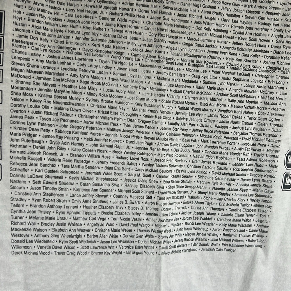 CHS Capital High class of ‘95 single stitch tee shirt Sz. Large - Picture 8 of 17